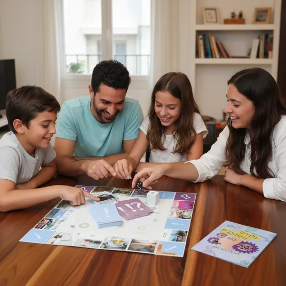 עולים חדשים לומדים עברית דרך משחק גלגלים מסתובבים | Immigrants learning Hebrew through board game